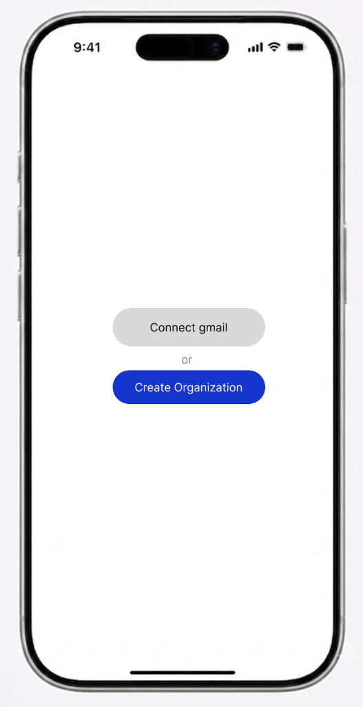 Connect Gmail Screen